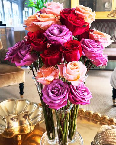 <p>Martha Stewart/Instagram</p> Stewart's roses