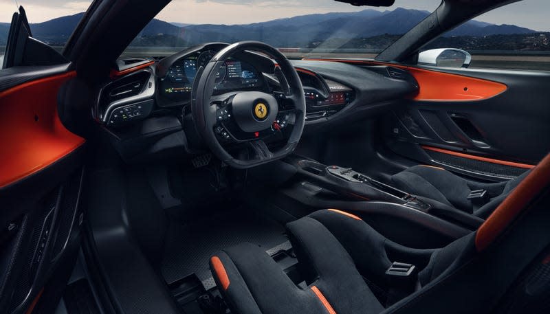 Ferrari SF90 XX Stradale interior