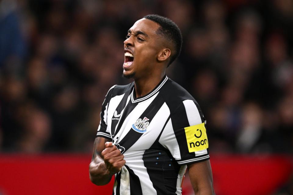 Newcastle hammered Manchester United in the Carabao Cup on Wednesday night (Getty Images)