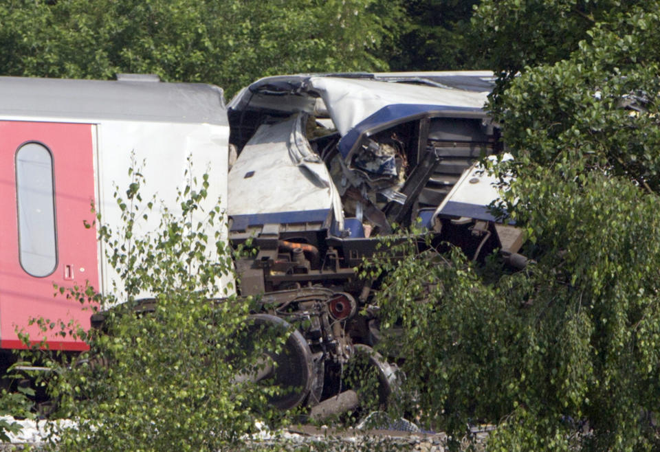 Belgium train collision