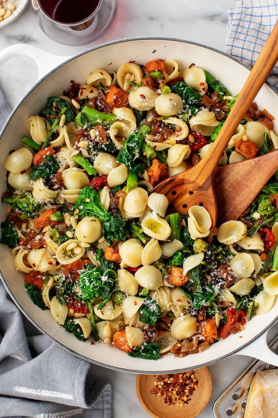 38) Orecchiette with Broccoli Rabe