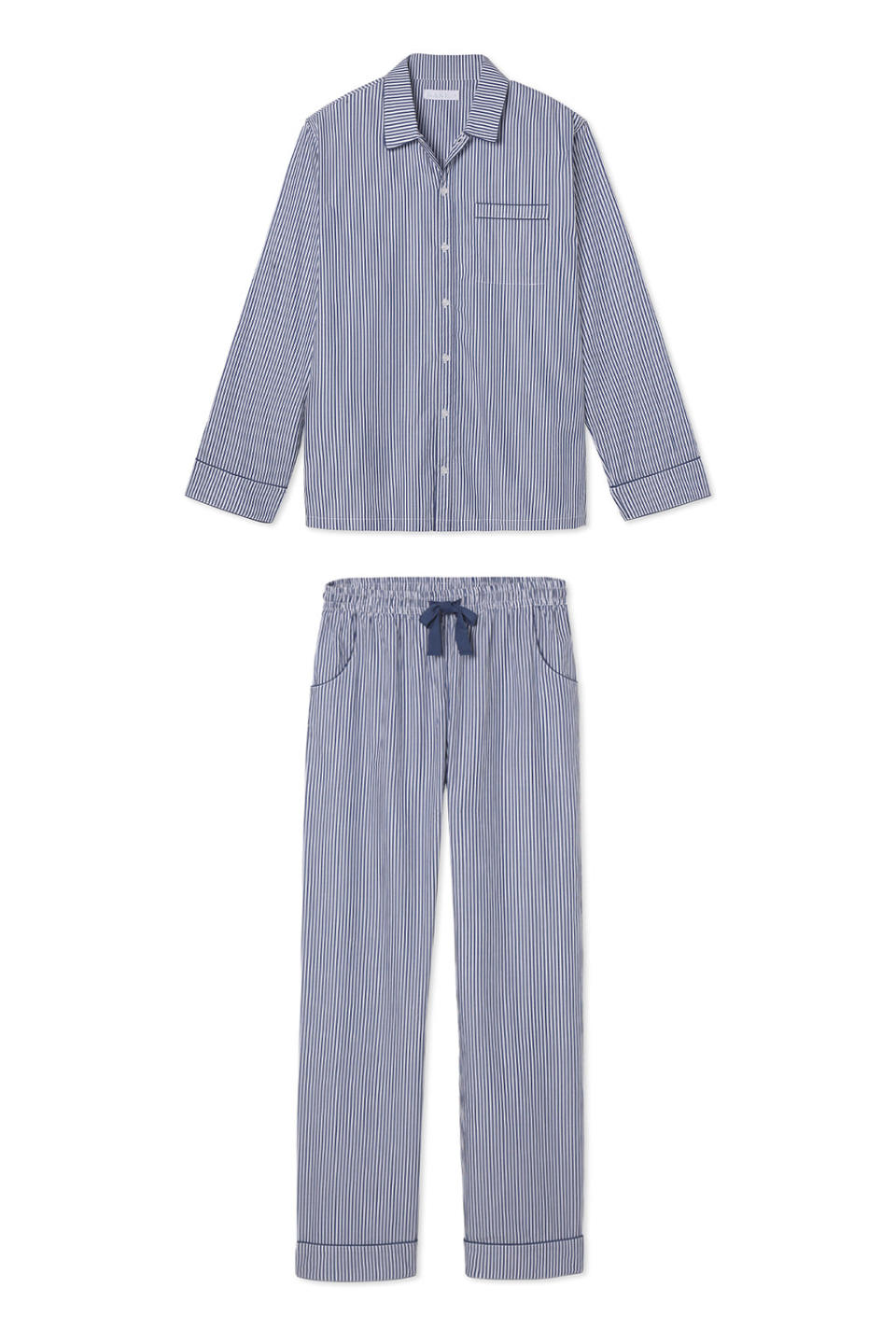 <p><a href="https://go.redirectingat.com?id=74968X1596630&url=https%3A%2F%2Flakepajamas.com%2Fcollections%2Fpajama-sets%2Fproducts%2Fnavy-stripe-mens-poplin-pajama-set%3Fvariant%3D39495091159130&sref=https%3A%2F%2Fwww.thepioneerwoman.com%2Fholidays-celebrations%2Fgifts%2Fg39717196%2Fgifts-for-godfather%2F" rel="nofollow noopener" target="_blank" data-ylk="slk:Shop Now;elm:context_link;itc:0;sec:content-canvas" class="link ">Shop Now</a></p><p>Lake Men's Poplin Pajama Set in Navy Stripe</p><p>$138.00</p><p>lakepajamas.com</p><span class="copyright">Lake</span>