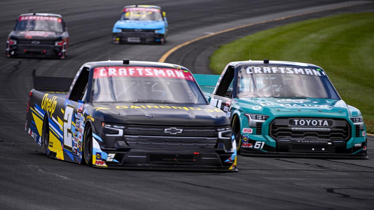 Highlights Kyle Busch wins Pocono Truck race BVM Sports