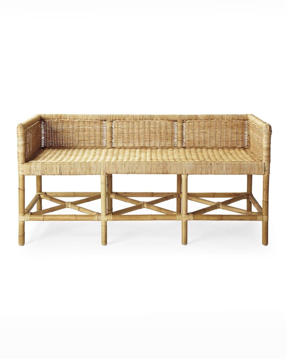 SERENA & LILY Shore Bench