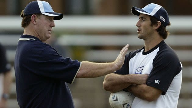 Gould and Johns. Image: Getty