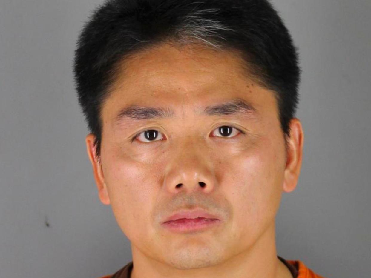 liu qiangdong mugshot