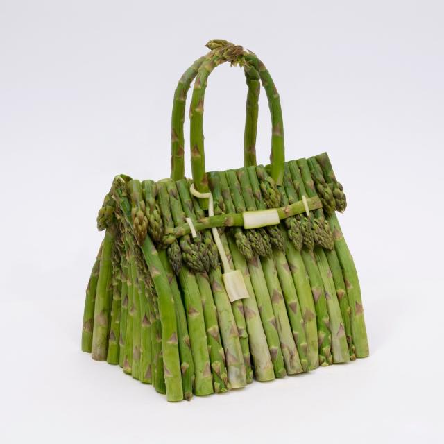 Artist Recreates Iconic Hermès Birkin Bag With Vegetables