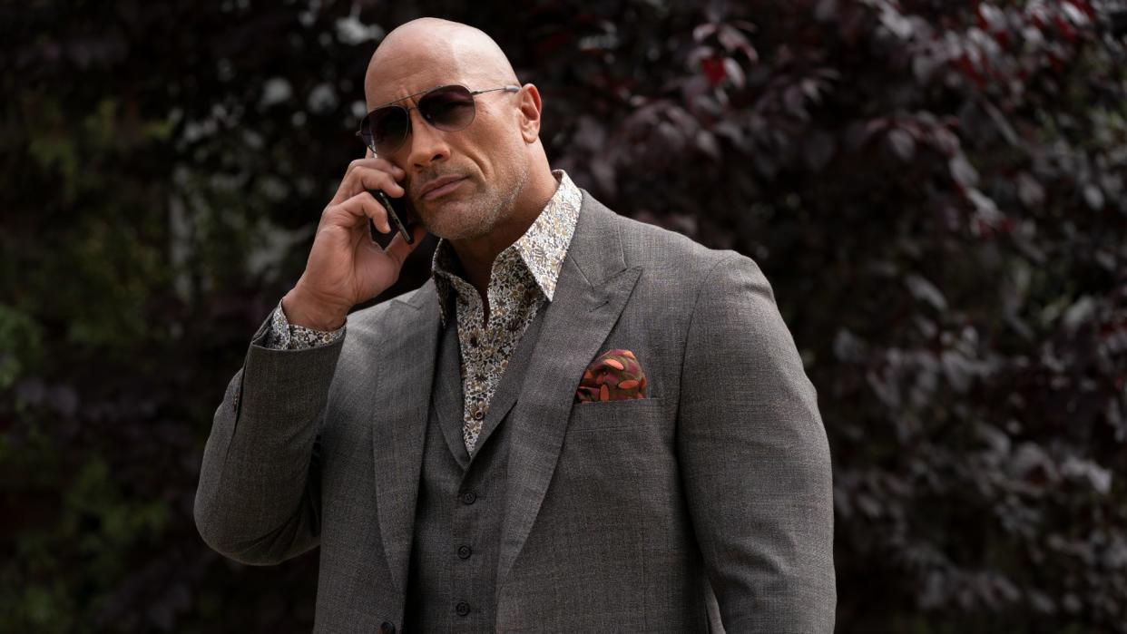  Dwayne Johnson in Ballers. 