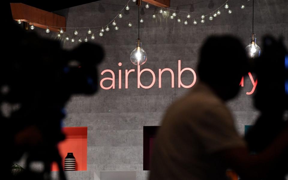 Airbnb office - AFP