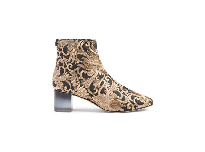 Brocade Booties