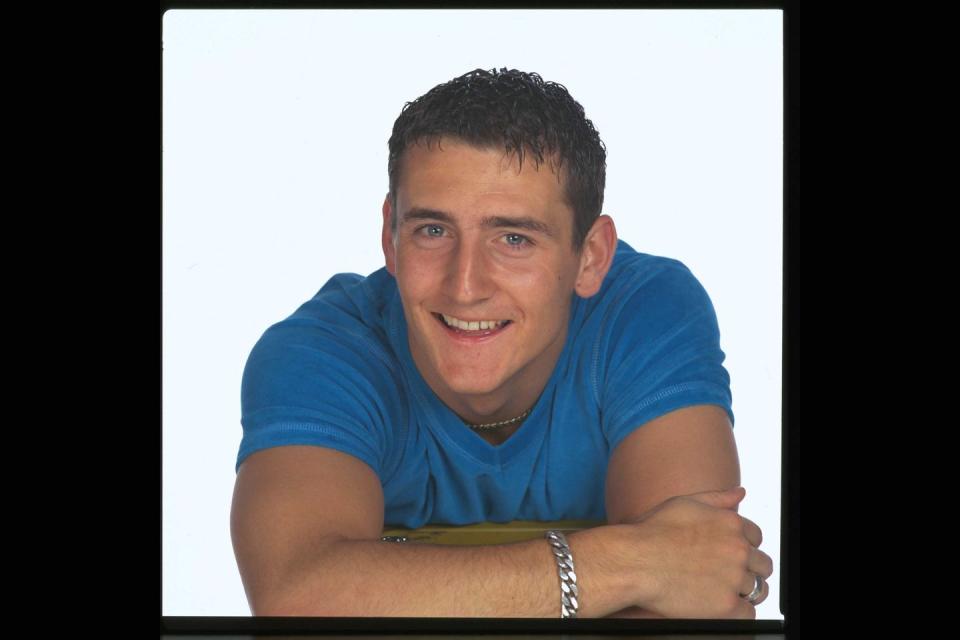 will mellor in character as jambo bolton in hollyoaks, circa 1996