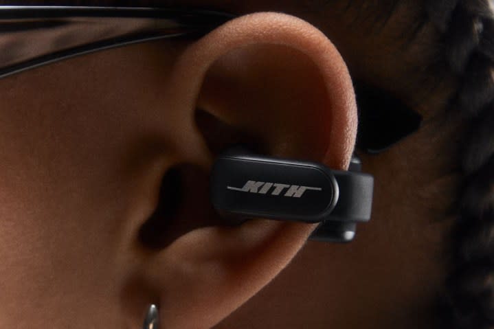 Bose Ultra Open Earbuds with Kith branding.