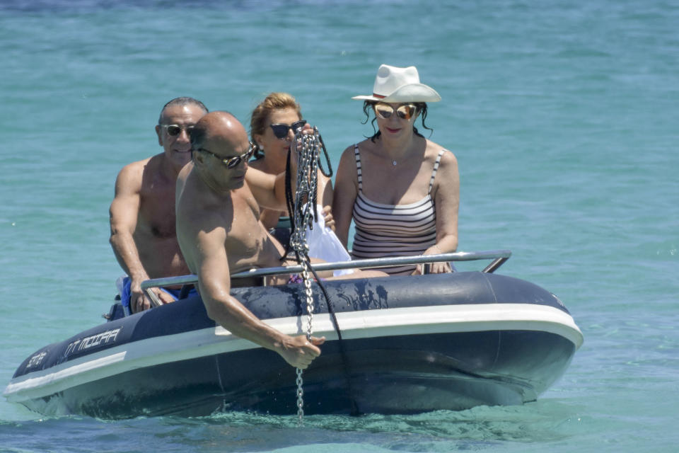 Ana Rosa y Juan Muñoz en Formentera