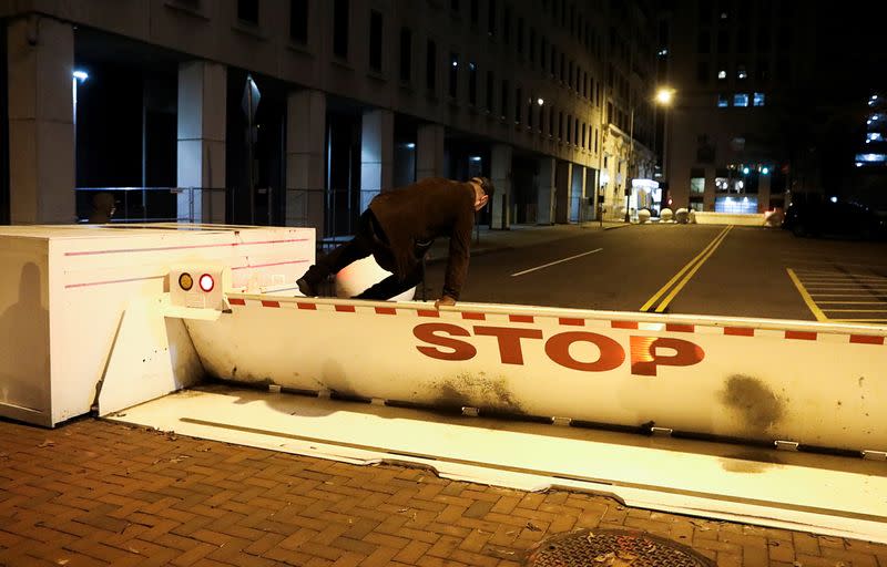 Demonstrations ahead of Biden's inauguration in U.S.