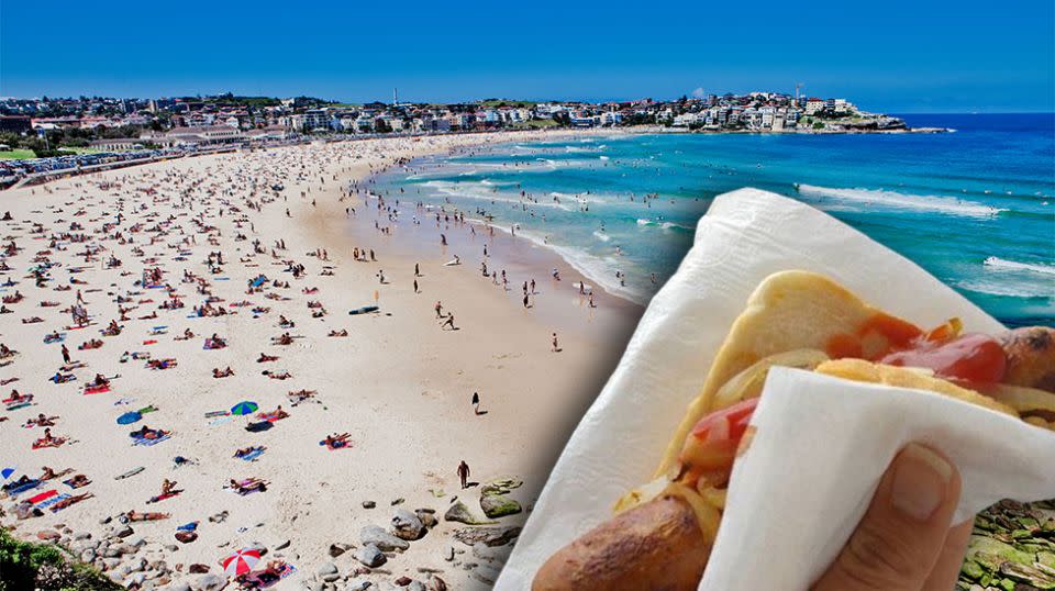 As well as a quick lesson on Australia's 'immaculate' Bunnings snags, one user told the nervous mum to take a glance at Bondi Rescue to calm her nerves.