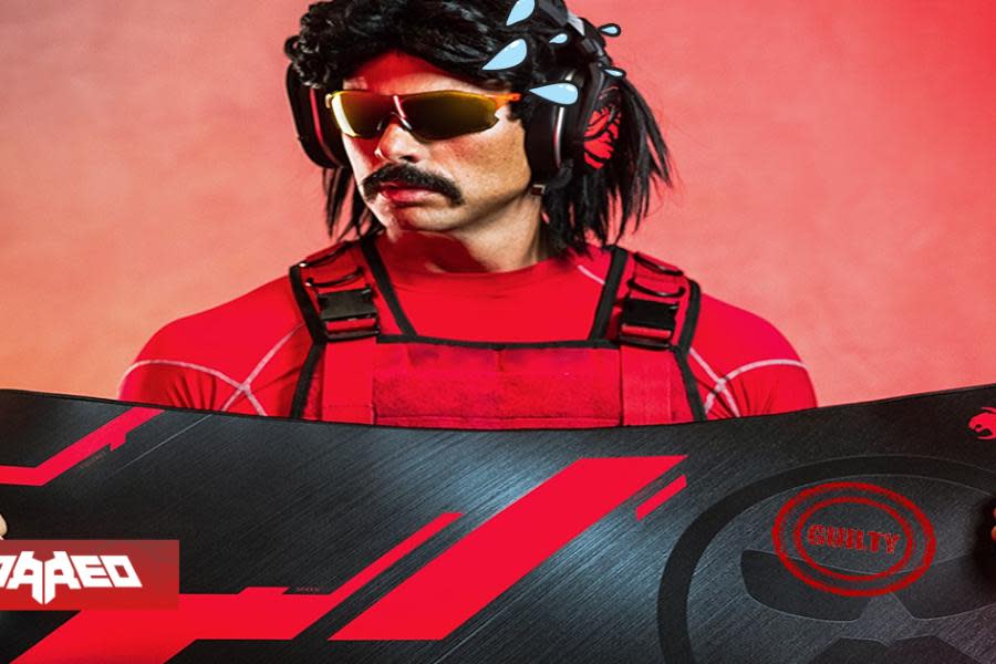 Dr Disrespect pierde auspiciadores tras reconoce que mensajes inapropiados con una menor existieron y que la razón del baneo de TWITCH de por vida era real