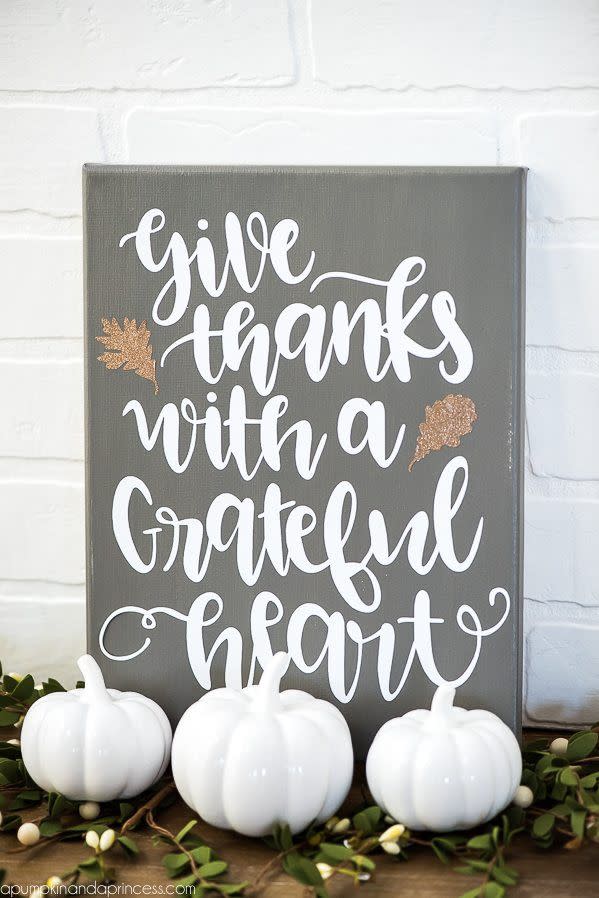 Gratitude Sign