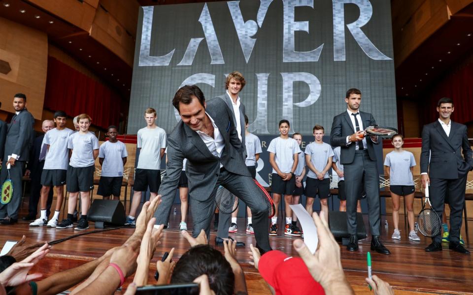 The Laver Cup was the brainchild of Roger Federer's - Anadolu