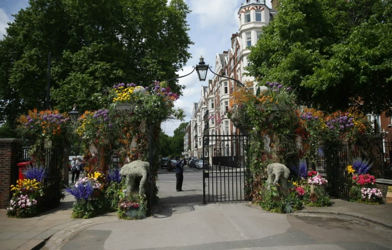 An entrance to the Chelsea Flower show