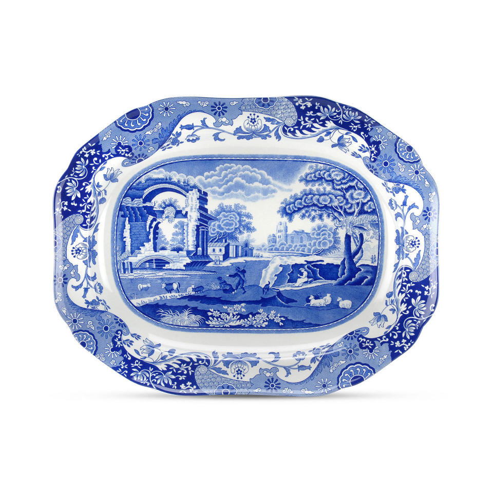 Spode 'Blue Italian' Oval Platter