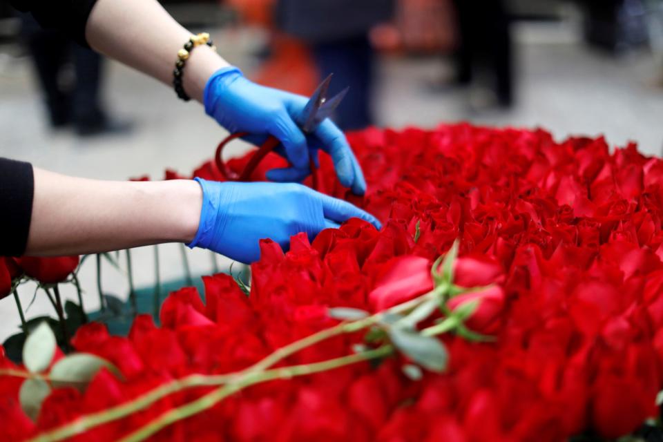 El 14 de febrero se celebra San Valentín (EFE/ Wu Hong).