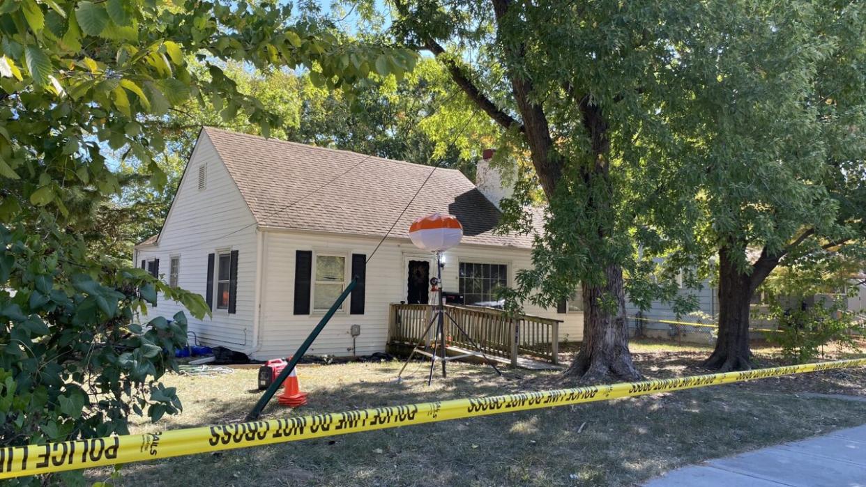 The home where neighbors raised the alarm in Excelsior Springs, Mo. (Sarah Plake/KSHB)