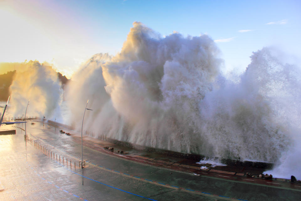 El tsunami arrastró todo a su paso. Foto: dmelnikau/iStock