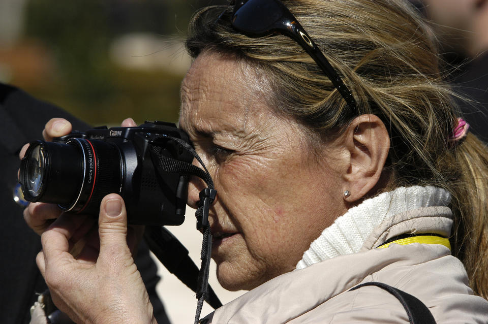 08.11.2005. Madrid (Spain)ç Portrait of Queca Campillo, Photographer.  (Photo by Fernando Camino/Cover/Getty Images)