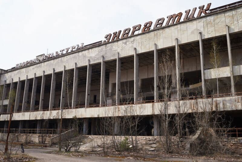 Edificio de cultura "Energetic" abandonado en Prípiat, cerca de la central nuclear de Chernóbil, en la Zona de Exclusión, Ucrania (Foto: Vitaliy Holovin / Corbis a través de Getty images).