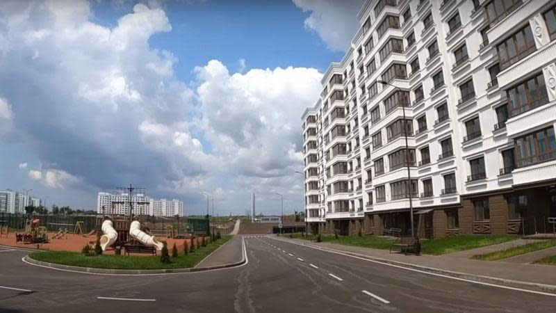 Nuevas construcciones en Mariúpol 