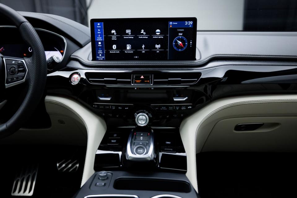 2025 acura mdx type s interior