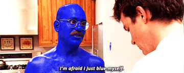 blue guy arrested development