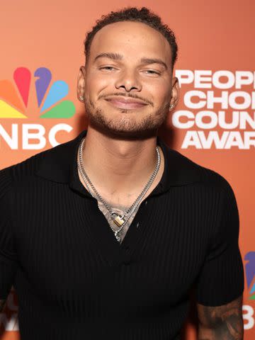 <p>Todd Williamson/NBC/Getty</p> Kane Brown in Nashville in September 2023