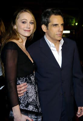 Christine Taylor and Ben Stiller at the LA premiere of Universal's Along Came Polly