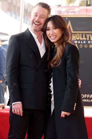 <p>Amy Sussman/Getty</p> Macaulay Culkin and Brenda Song