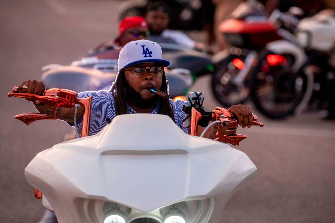 From custom bikes and trucks, to their clothes and accessories, Bikefest attendees go in style. A look at the trends for the 2022 Atlantic Beach Bikefest. May 27, 2022.