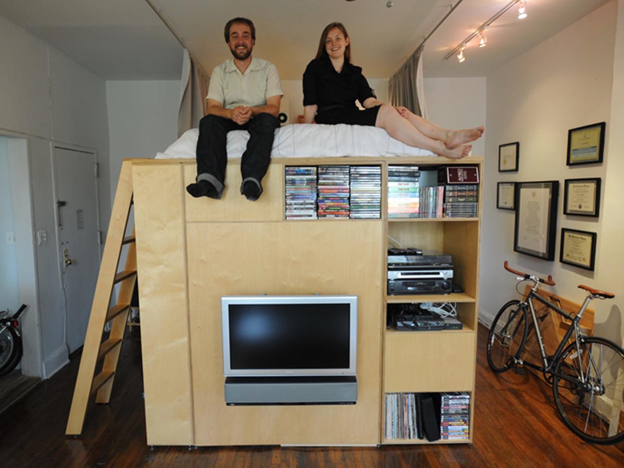 tiny living space in brooklyn