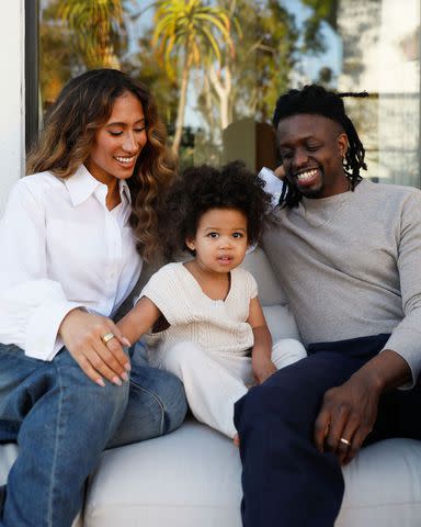 <p>Belathee Photography</p> Elaine Welteroth, son Silver Singletary and husband Jonathan Singletary