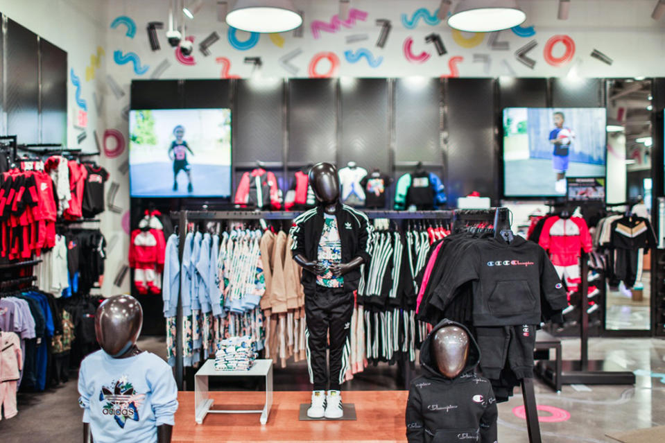 Another look inside the Kids Foot Locker “House of Play” store in Miami. - Credit: Courtesy of Kids Foot Locker