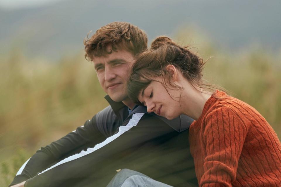 Connell and Marianne (Daisy Edgar-Jones) in Normal People (BBC)