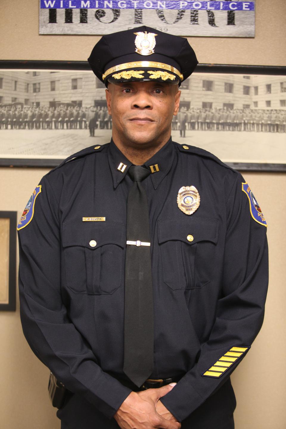 Recently-named Wilmington Police Inspector Anthony Bowers