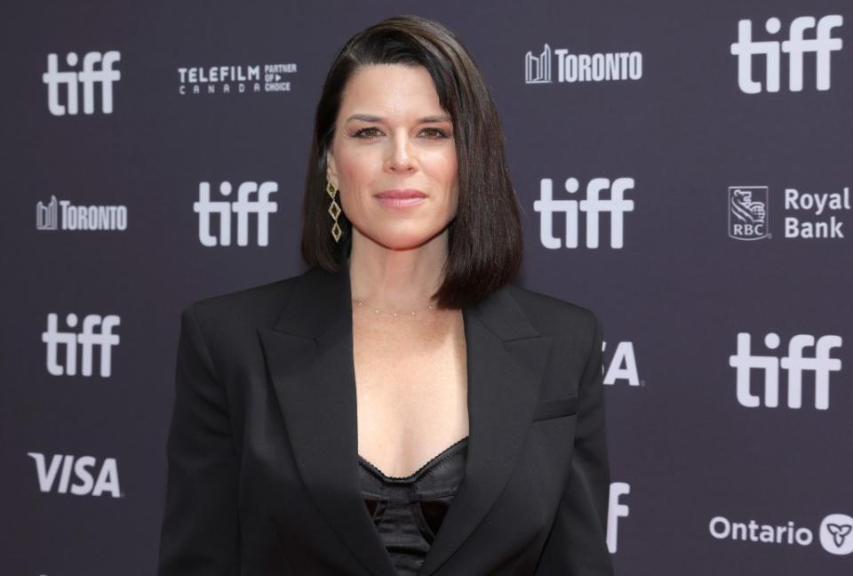 Neve Cambell confirmed she will return to the role of Sidney Prescott in “Scream 7.” Getty Images