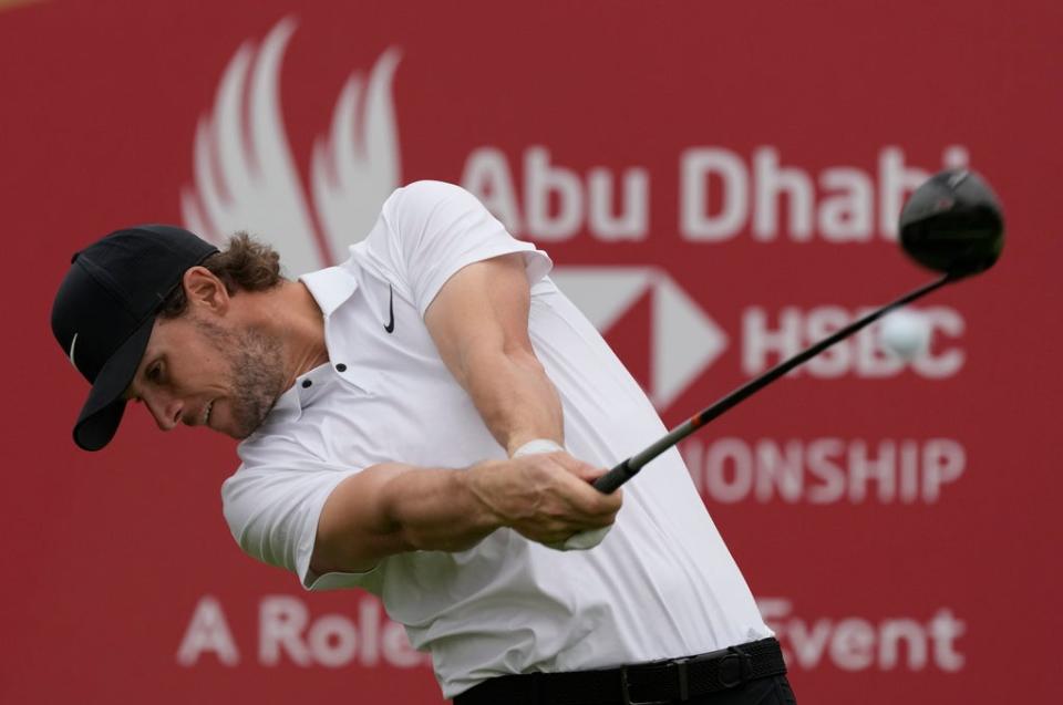 Thomas Pieters won in Abu Dhabi following a controlled performance (Kamran Jebreili/AP) (AP)