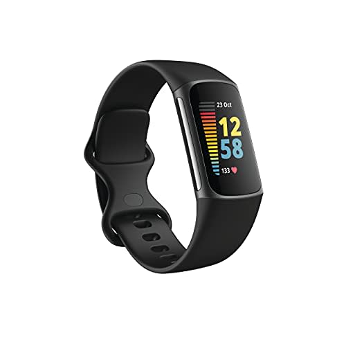 Fitbit Charge 5 Advanced Fitness & Health Tracker with Built-in GPS, Stress Management Tools, S…