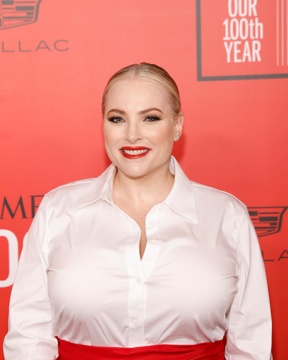 Closeup of Meghan McCain