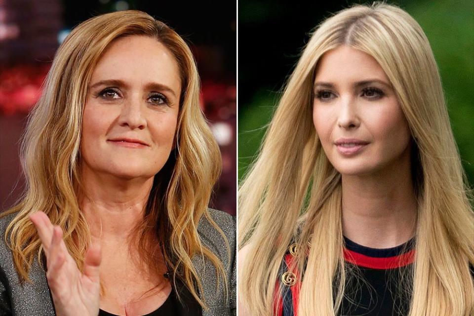 Samantha Bee and Ivanka Trump