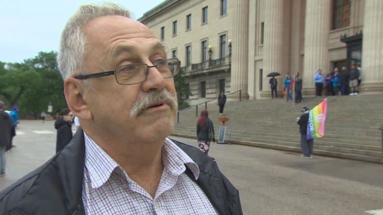 Winnipeg's LGBT community gathers at Pride vigil to honour lives lost