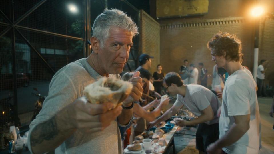 Anthony Bourdain in 'Roadrunner'