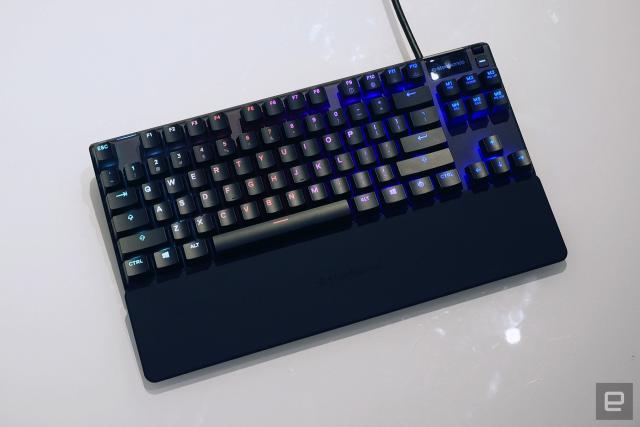 SteelSeries' Apex Pro keyboards have customizable key travel