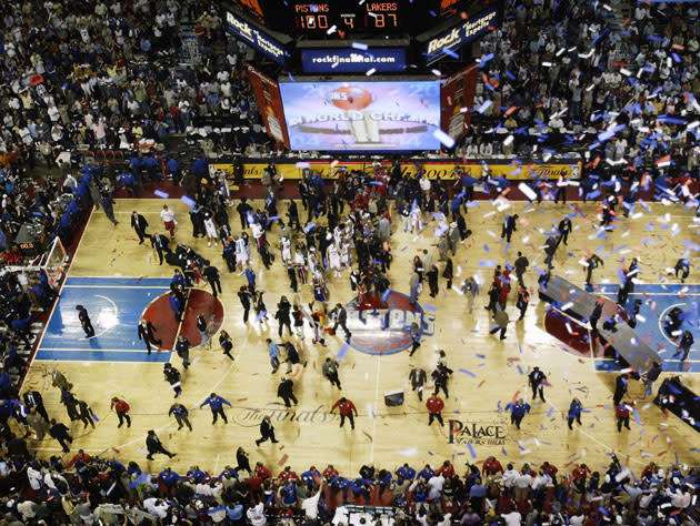 The Palace at Auburn Hills. (Getty Images)